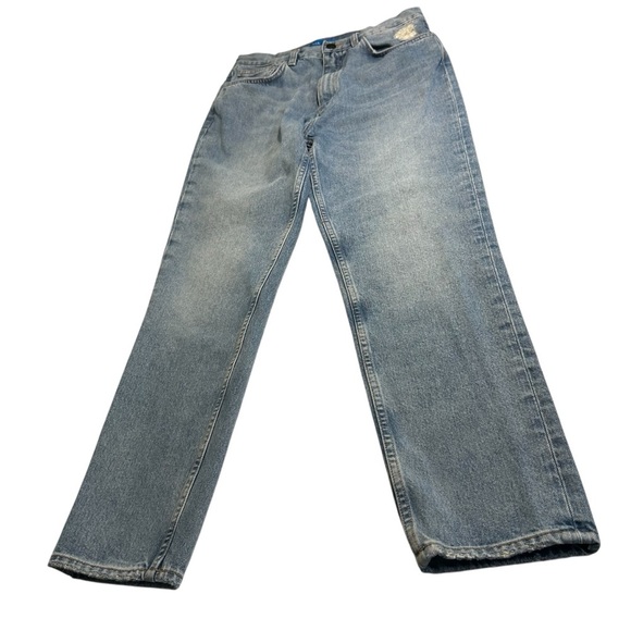 M.i.h Jeans Women's Mimi Jean High Rise Slim Fit Straight Jeans Blue Size 25 - Picture 3 of 12